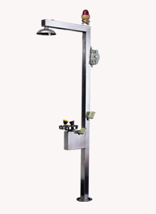 防凍復(fù)合式304電伴熱洗眼器（不銹鋼外殼）0206-1062