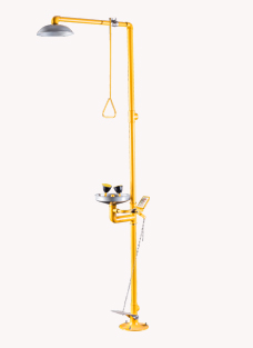 加強防腐復合式304不銹鋼緊急沖淋洗眼器BH30-1011（ABS）